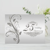 Invitation pour les 25 ans de mariage (Debout devant)