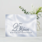 Invitation pour les 25 ans de mariage (Debout devant)