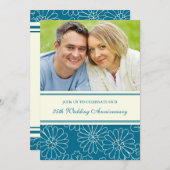 Invitation pour les 25 ans de mariage sur le thème (Devant / Derrière)