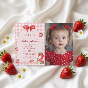 Invitation pour les 2 ans de Bow Berry Two Sweet G