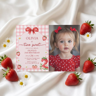 Invitation pour les 2 ans de Bow Berry Two Sweet G