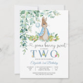 Invitation pour les 2 ans de Bunny Balloon (Devant)