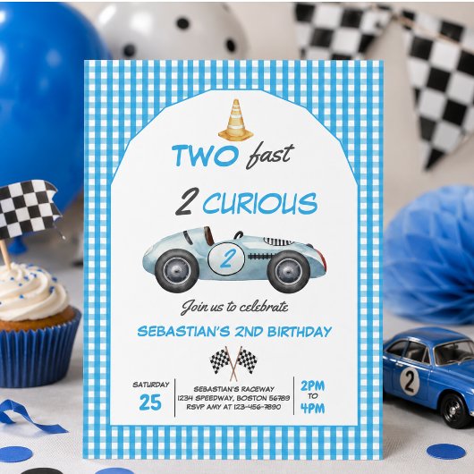 Invitation pour les 2 ans de Deux Bolides Bleus de
