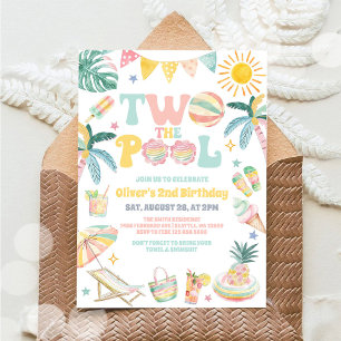 Invitation pour les 2 ans de la fête d'été Two The