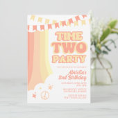 Invitation pour les 2 ans de la fête Retro Time Tw (Debout devant)