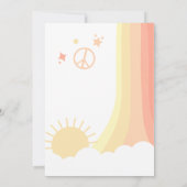 Invitation pour les 2 ans de la fête Retro Time Tw (Dos)