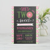 Invitation pour les 2 ans de naissance de Pink Gre (Debout devant)