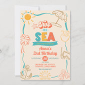 Invitation pour les 2 ans de Retro Two The Sea (Devant)