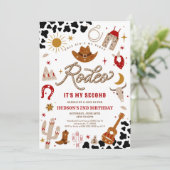 Invitation pour les 2 ans de Rodeo Cowboy (Debout devant)