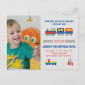 Invitation pour les 2 ans de Tour de Train à bord (Devant)