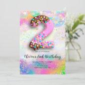 Invitation pour les 2 ans des filles (Debout devant)