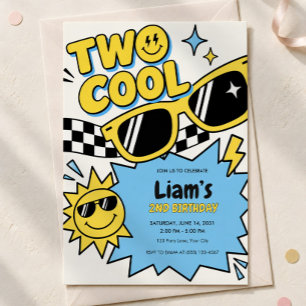 Invitation pour les 2 ans Two Cool