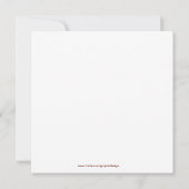Invitation pour les 30 ans au cocktail (Dos)