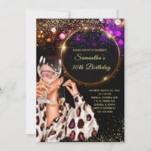Invitation pour les 30 ans de Black Gold (Devant)