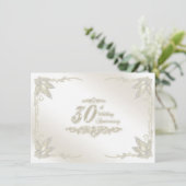 Invitation pour les 30 ans de mariage (Debout devant)