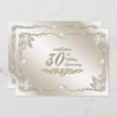 Invitation pour les 30 ans de mariage (Devant / Derrière)