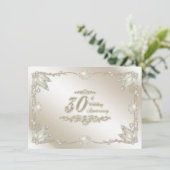 Invitation pour les 30 ans de mariage (Debout devant)