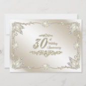Invitation pour les 30 ans de mariage (Devant)
