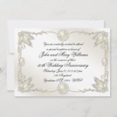 Invitation pour les 30 ans de mariage (Dos)