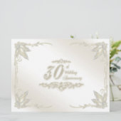 Invitation pour les 30 ans de mariage (Debout devant)