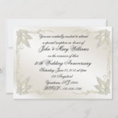 Invitation pour les 30 ans de mariage (Dos)