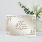Invitation pour les 30 ans de mariage, RSVP (Debout devant)