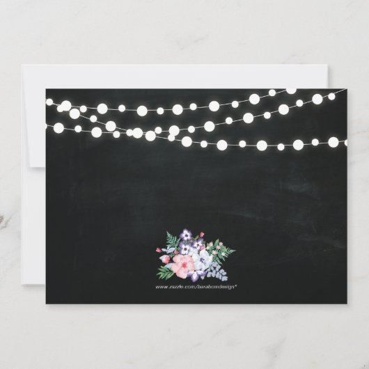 Invitation pour les 30 ans de mariage sur tableau  (Dos)