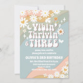 Invitation pour les 3 ans de Retro Daisy (Devant)