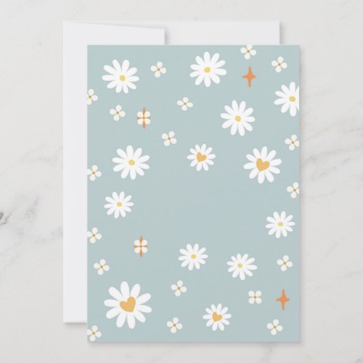 Invitation pour les 3 ans de Retro Daisy (Dos)