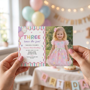 Invitation pour les 3 ans de Three Times The Fun G