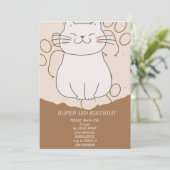 Invitation pour les 3 ans Dirty 3rd-Y Third Birthd (Debout devant)