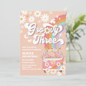 Invitation pour les 3 ans Groovy (Debout devant)