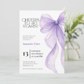Invitation pour les 40 ans de Lavender Bow (Debout devant)