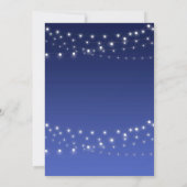 Invitation pour les 40 ans de mariage - Guirlande (Dos)