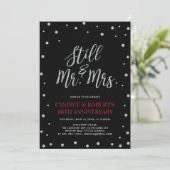 Invitation pour les 40 ans de mariage, Silver & Ru (Debout devant)
