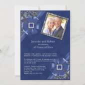 Invitation pour les 45 ans de mariage de Saphir (Devant)