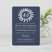 Invitation pour les 45 ans de mariage de saphir (Debout devant)