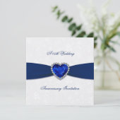 Invitation pour les 45 ans de mariage en Damassé d (Debout devant)