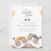 Invitation pour les 4 ans de Monster Truck Need Fo (Devant)