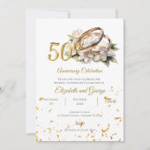 invitation pour les 50 ans (Devant)
