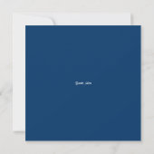 Invitation pour les 50 ans d'anniversaire de maria (Dos)