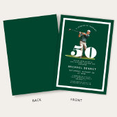 Invitation pour les 50 ans de Green Golf
