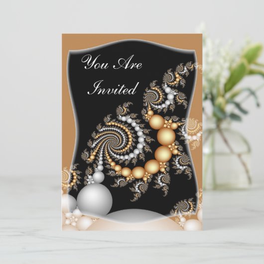 Invitation pour les 50 ans de mariage (Debout devant)