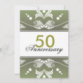 Invitation pour les 50 ans de mariage (Dos)