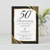 Invitation pour les 50 ans de mariage (Debout devant)