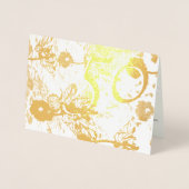 Invitation pour les 50 ans de mariage (Devant)