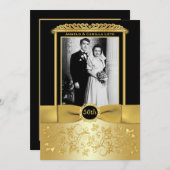 Invitation pour les 50 ans de mariage (Devant / Derrière)