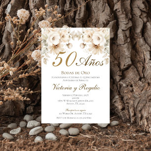 Invitation pour les 50 ans de mariage