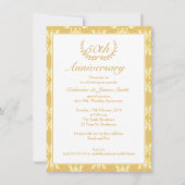 Invitation pour les 50 ans de mariage (Devant)