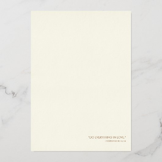 Invitation pour les 50 ans de mariage (Verso)